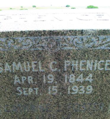 Samuel Phenice--Civil War Veteran